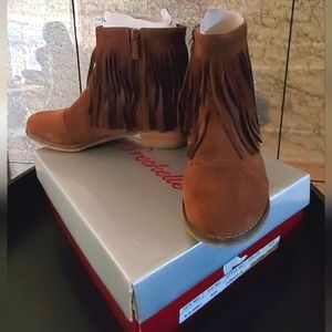 Fringe Ankle Booties